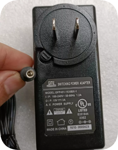 *Brand NEW*Genuine GME 15V 3A Speaker Power Adapter Model GFP451-1530BX-1 Power Supply *Brand NEW*Genuine GME 15V 3A Speaker Power Adapter Model GFP451-1530BX-1 Power Supply